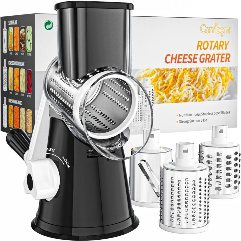 Cambom Rotary Cheese Grater Hand Crank Cheese Shredder for F: Why It’s Trending in Kitchen Essentials (Coffee, Tea & Espresso)
