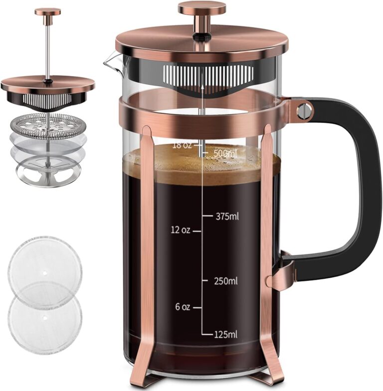 QUQIYSO Coffee Maker 304 Stainless Steel French Press with 4: Why It’s Trending in Kitchen Essentials (Small Appliances)