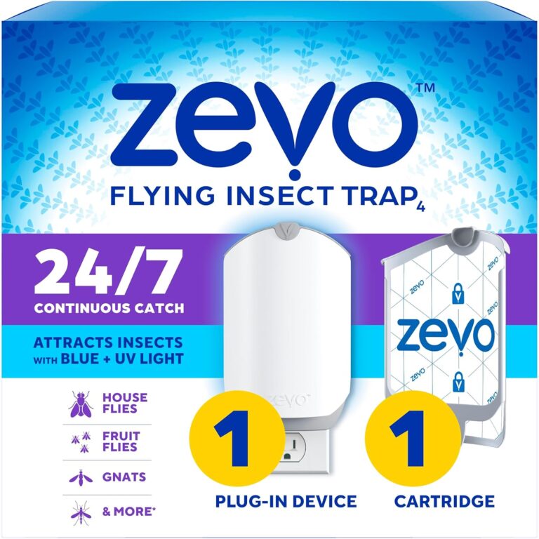 Zevo Flying Insect Trap & Cartridge – Plug in Fly Trap &: Why It’s Trending in Garden & Outdoor (Patio Furniture & Accessories)