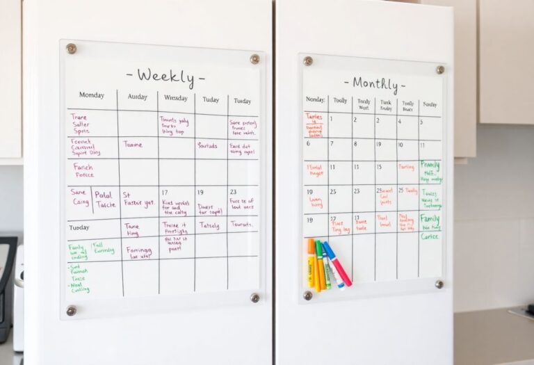 Best Magnetic Family Calendars for 2026: The Fridge Organization System Moms Love