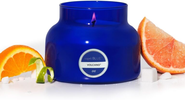 Capri Blue Volcano Scented Candles – Luxury Glass Jar Candle: Why It’s Trending in Self-Care & Cozy (Candles)