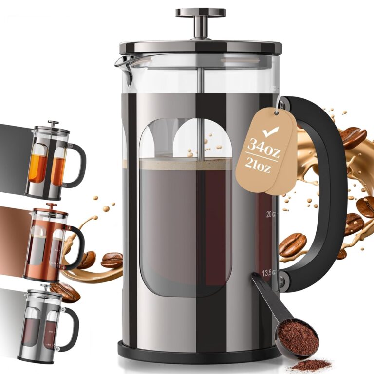 Veken French Press Coffee Maker 34oz, No Plastic Touching Ca: Why It’s Trending in Kitchen Essentials (Small Appliances)