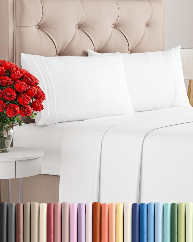 Queen Size 4 Piece Sheet Set – Comfy Breathable & Coolin: Why It’s Trending in Home Decor (Bedding)