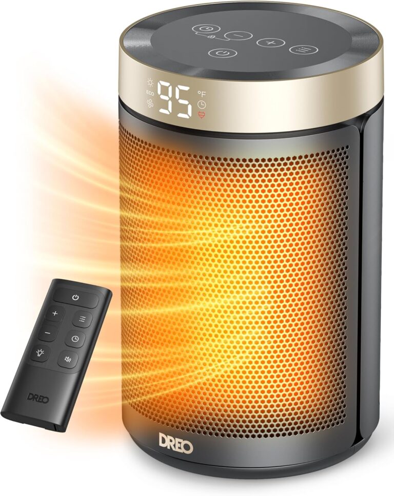 DREO Space Heater, Portable Electric Heaters for Indoor Use : Why It’s Trending in Clean Living (Laundry)