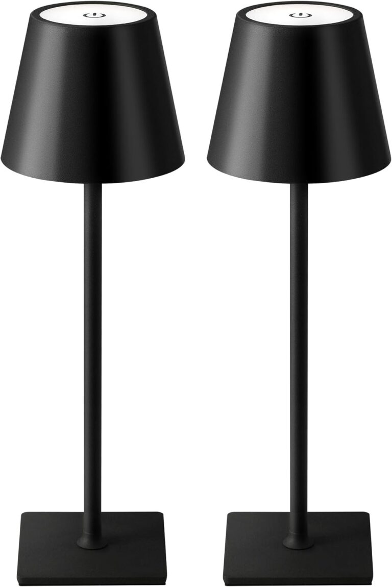 KDG 2 Pack Cordless Table Lamp, Portable LED Desk Lamps, 500: Why It’s Trending in Home Decor (Throw Pillows & Covers)
