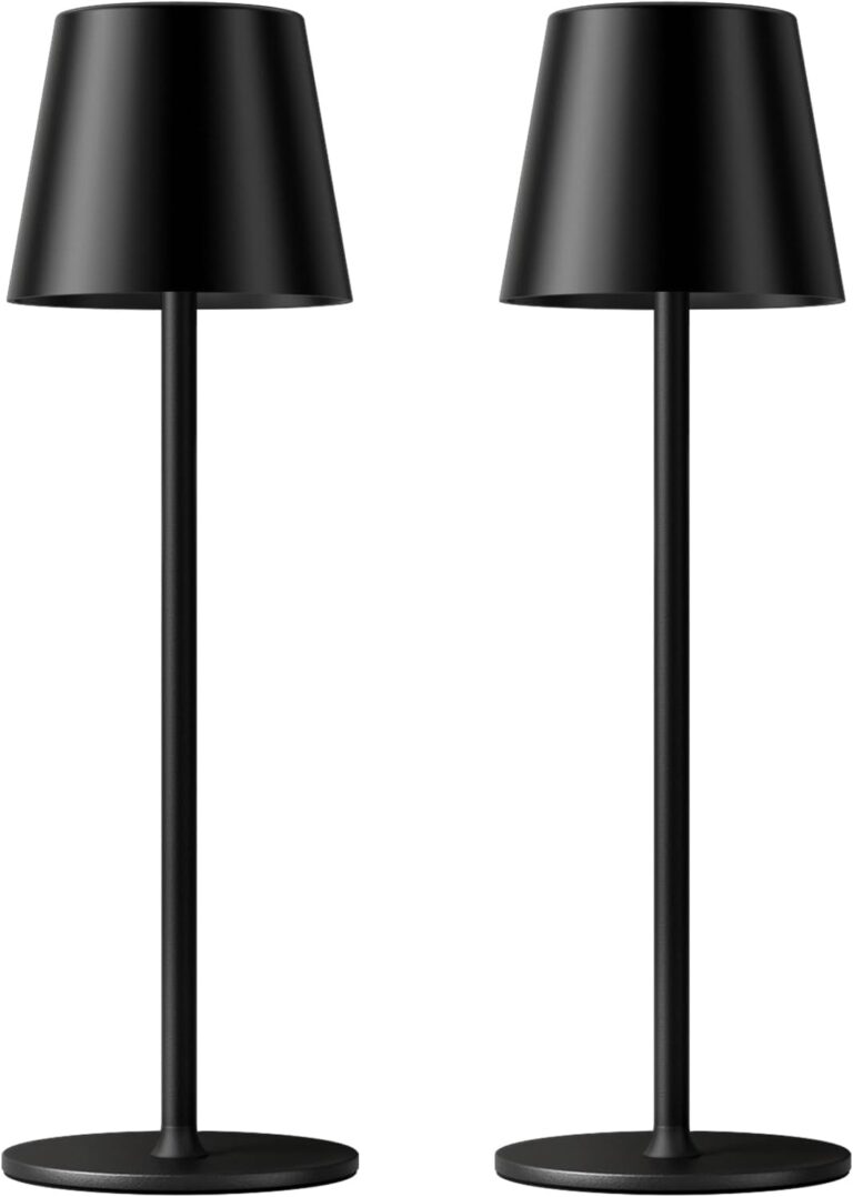 Cordless Table Lamp Rechargeable Black – KK 2 Pack 5000mAH B: Why It’s Trending in Home Decor (Throw Pillows & Covers)