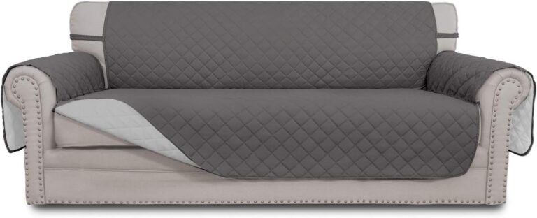Easy-Going Reversible Couch Cover for 3 Cushion Couch Sofa C: Why It’s Trending in Organization (Closet Storage & Organization)