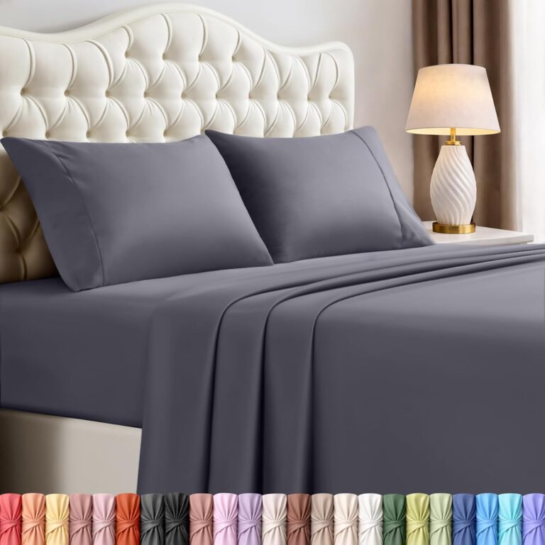 Utopia Bedding Queen Size Sheet Set – 4 Piece Bed Sheets, So: Why It’s Trending in Home Decor (Bedding)