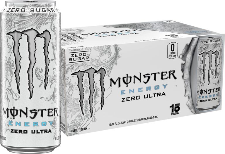 Monster Energy Zero Ultra, Sugar Free Energy Drink, 16 Ounce: Why It’s Trending in Clean Living (Household Cleaning)