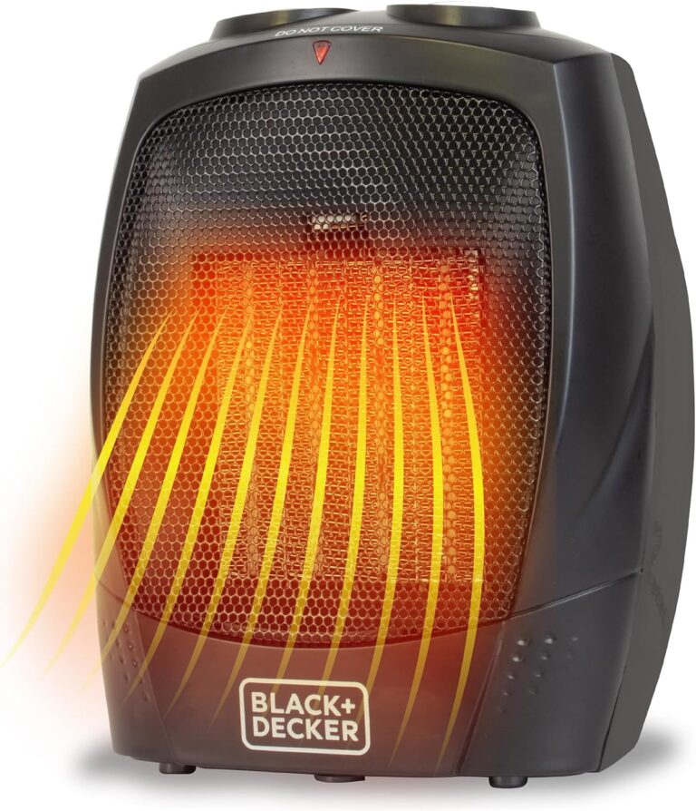 BLACK+DECKER Personal Ceramic Heater, Space Heater for Offic: Why It’s Trending in Clean Living (Laundry)