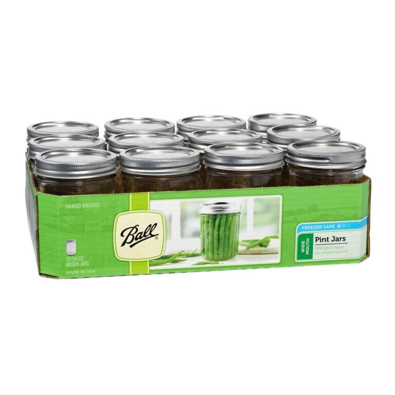 Ball Wide Mouth Pint 16-Ounce Glass Mason Jar with Lids and : Why It’s Trending in Kitchen Essentials (Food Storage)