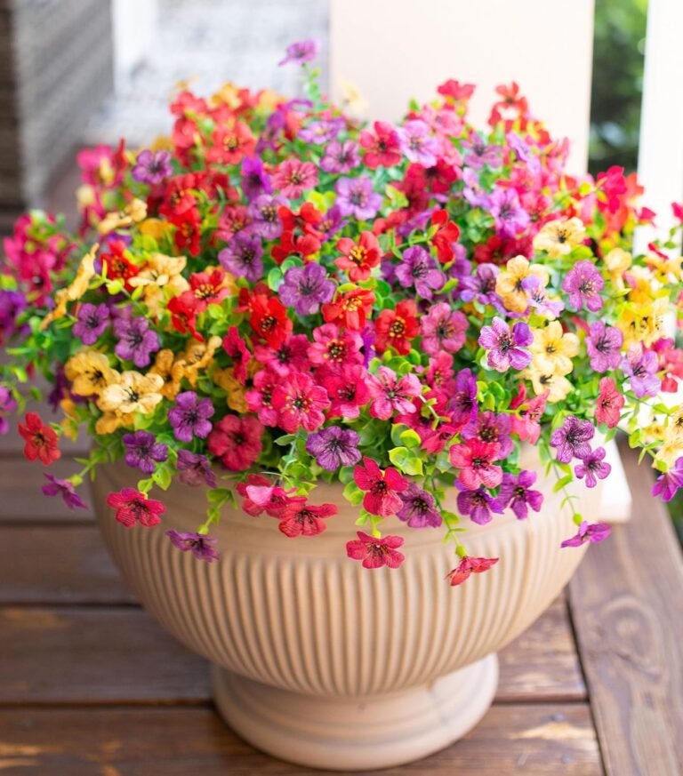 HyeFlora Artificial Flowers for Outdoor Indoor Garden Home D: Why It’s Trending in Home Decor (Wall Art)