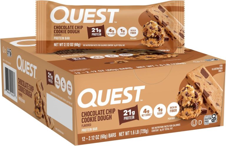Quest Nutrition Chocolate Chip Cookie Dough Protein Bars, Hi: Why It’s Trending in Health & Wellness (Vitamins & Supplements)