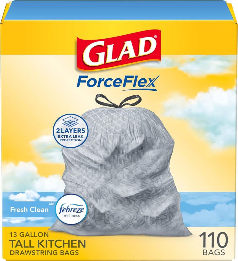 Glad Tall Kitchen Drawstring Trash Bags – Odorshield 13 Gall: Why It’s Trending in Home Decor (Bath)