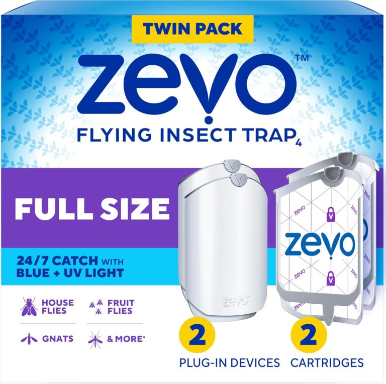 Zevo 2 Flying Insect Traps & 2 Refill Cartridges – Plug : Why It’s Trending in Garden & Outdoor (Gardening)