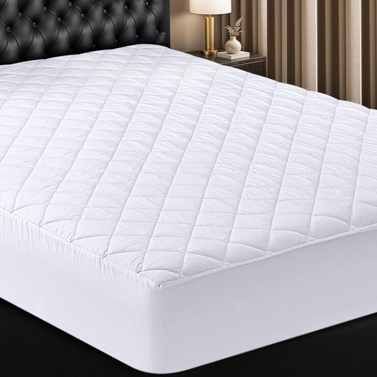Utopia Bedding Quilted Fitted Mattress Pad, Queen Size, Elas: Why It’s Trending in Home Decor (Bedding)