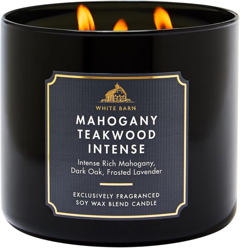 Bath & Body Works Mahogany Teakwood Intense 3-Wick Candl: Why It’s Trending in Self-Care & Cozy