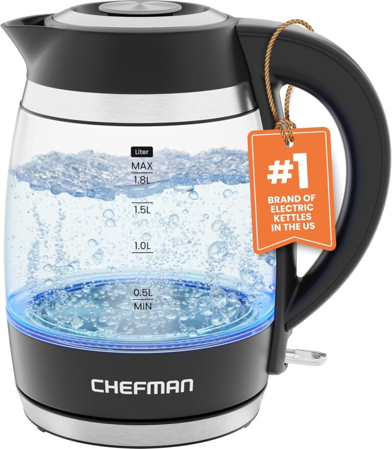 Chefman Electric Kettle, 1.8L 1500W, Hot Water Boiler, Remov: Why It’s Trending in Kitchen Essentials