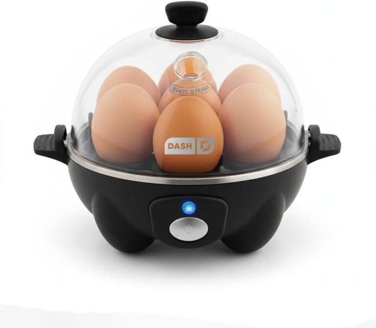 Dash Rapid Egg Cooker – Boiler, Poacher & Steamer – Incl: Why It’s Trending in Kitchen Essentials