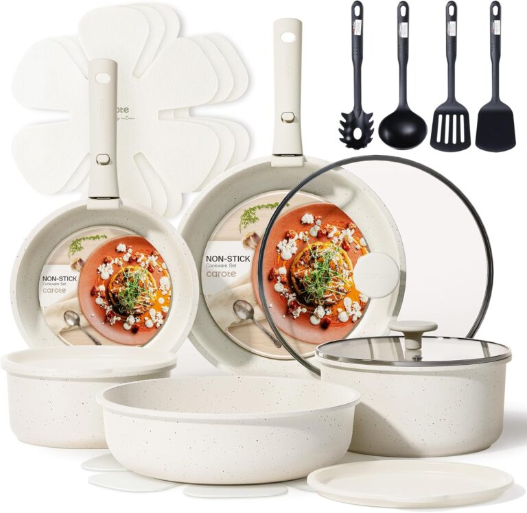 CAROTE 19pcs Pots and Pans Set, Nonstick Cookware Set Detach: Why It’s Trending in Kitchen Essentials