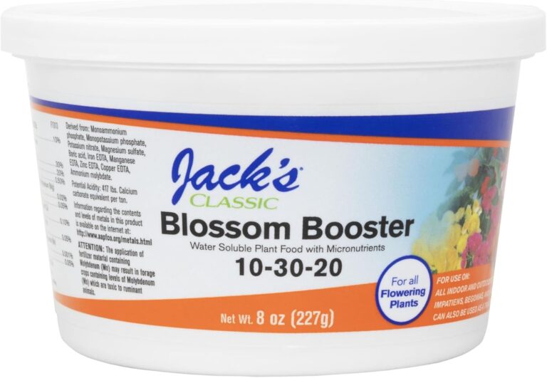 Jack's Classic 10-30-20 Blossom Booster Water-Soluble F: Why It’s Trending in Garden & Outdoor