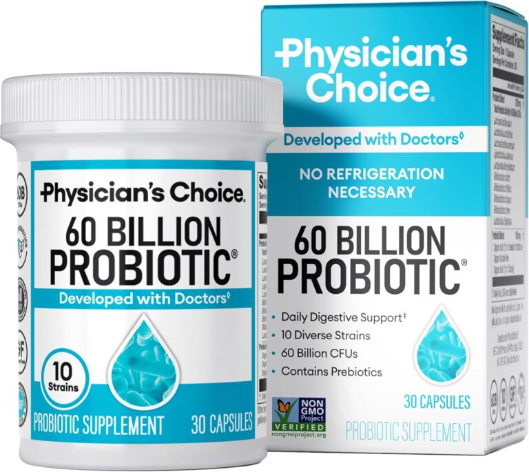 Physician's CHOICE Probiotics 60 Billion CFU – 10 Strai: Why It’s Trending in Health & Wellness