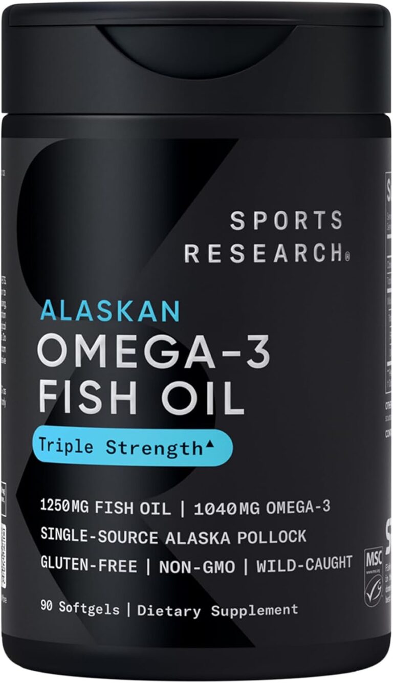 Sports Research® Omega-3 Fish Oil 1250 – Triple Strength Fis: Why It’s Trending in Health & Wellness