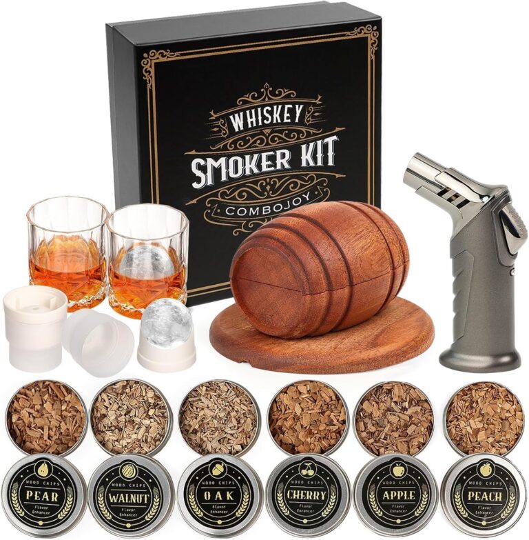 Whiskey Smoker Kit with Torch – 6 Flavors Wood Chips, 2 Glas: Why It’s Trending in Kitchen Essentials