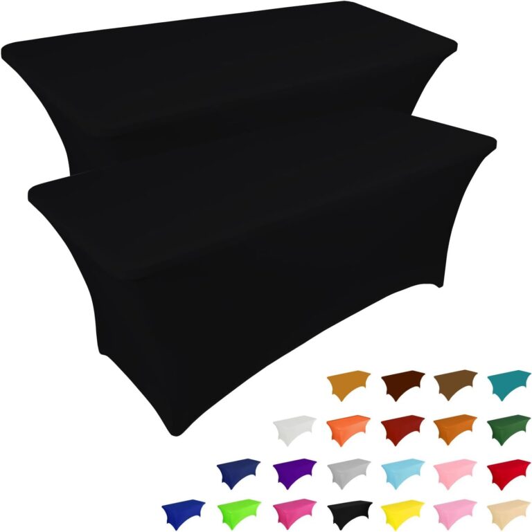 IVAPUPU 2 Pack 6FT Table Cloth for Rectangular Fitted Events: Why It’s Trending in Kitchen Essentials