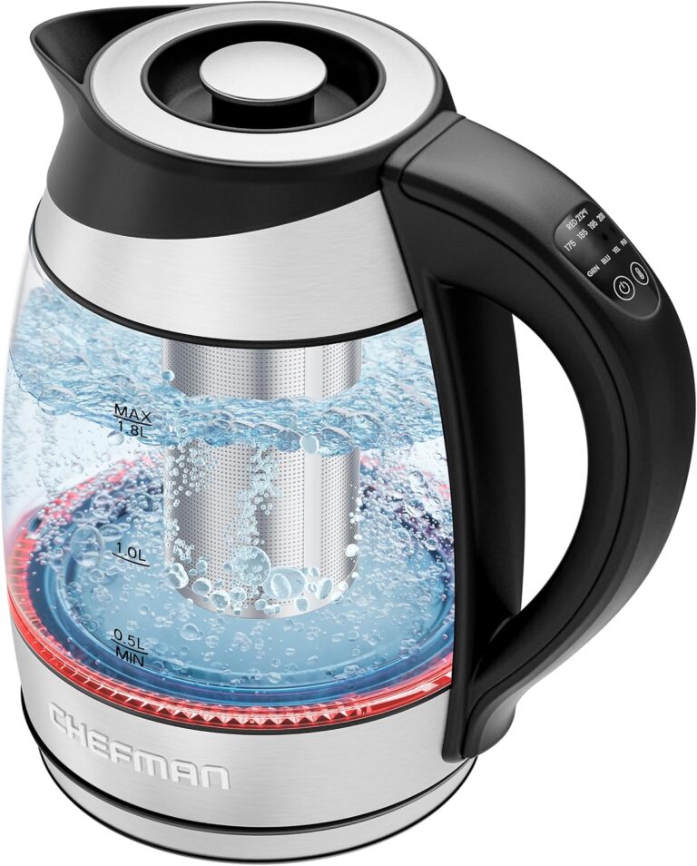 Chefman Electric Kettle with Temperature Control, 5 Presets : Why It’s Trending in Kitchen Essentials