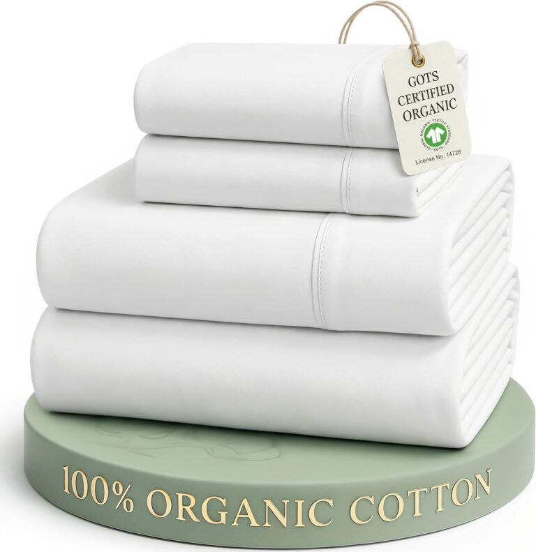 LANE LINEN Eco Friendly 100% Organic Cotton Queen Sheet Set,: Why It’s Trending in Home Decor