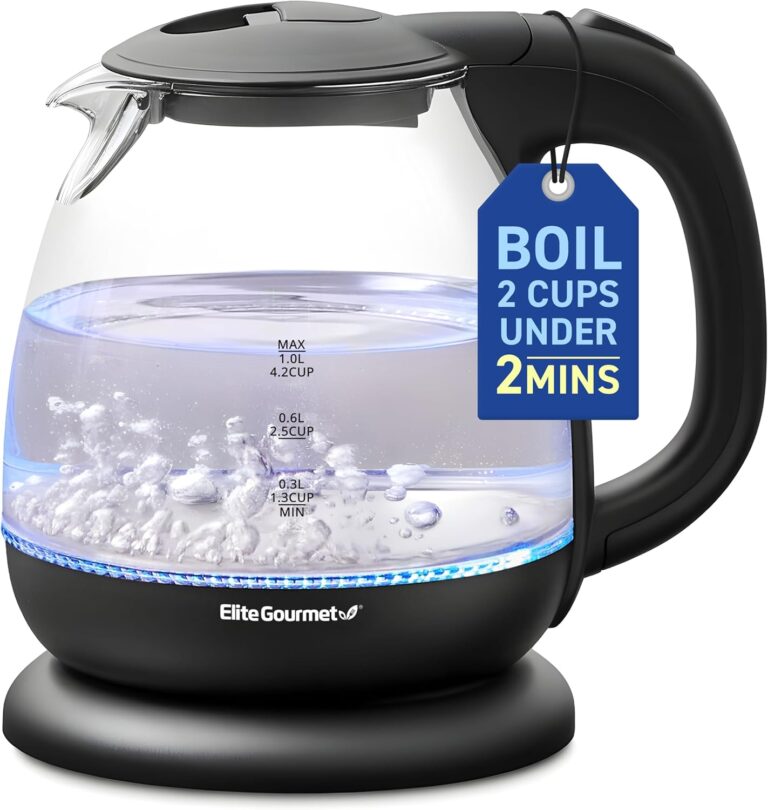 Elite Gourmet EKT1001 Electric 1.0L BPA-Free 1100W Glass Ket: Why It’s Trending in Kitchen Essentials