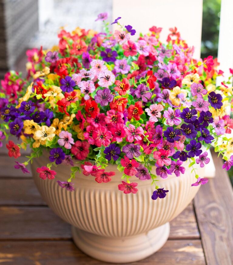 HyeFlora Artificial Flowers for Outdoor Indoor Garden Home D: Why It’s Trending in Home Decor