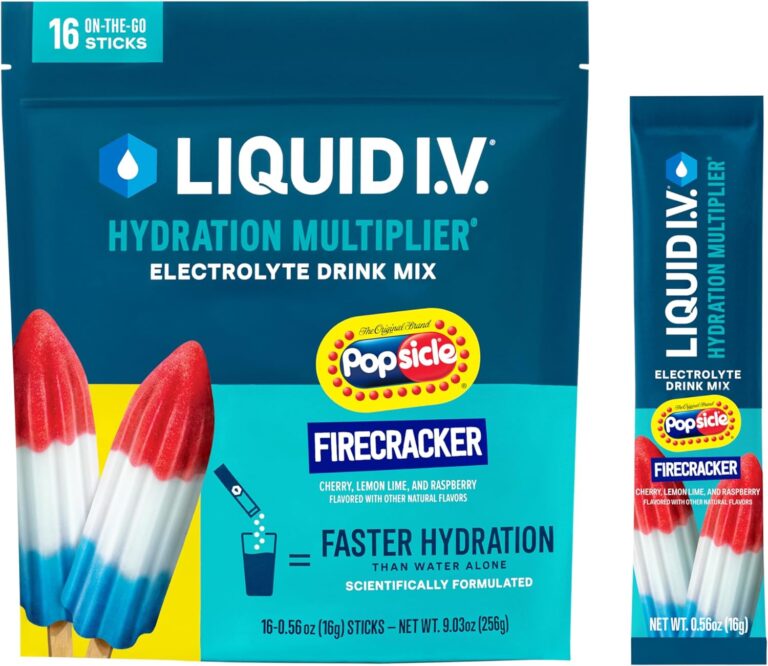 Liquid I.V.® Hydration Multiplier – Popsicle Firecracker | E: Why It’s Trending in Health & Wellness