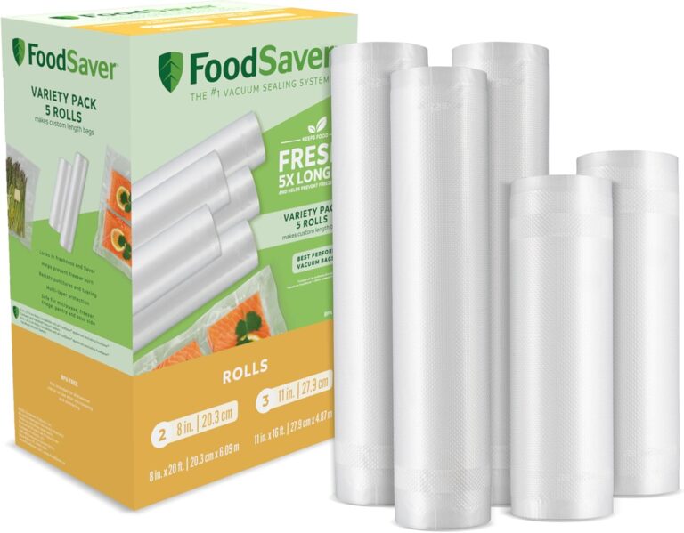 FoodSaver Custom Length Vacuum Sealer Bags Multipack, 5 Coun: Why It’s Trending in Kitchen Essentials