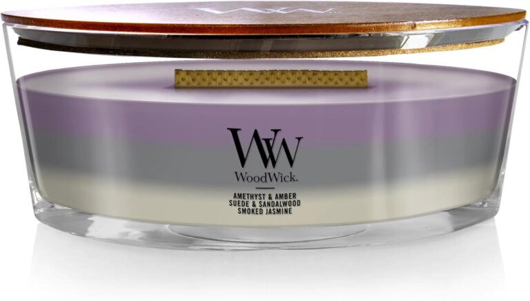 WoodWick Amethyst & Amber Gifts for Women and Men, 16 oz: Why It’s Trending in Self-Care & Cozy (Candles)