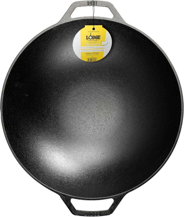 Lodge 14 Inch Cast Iron Wok with Dual Loop Handles – PFAS FR: Why It’s Trending in Organization (Kitchen Storage & Organization)