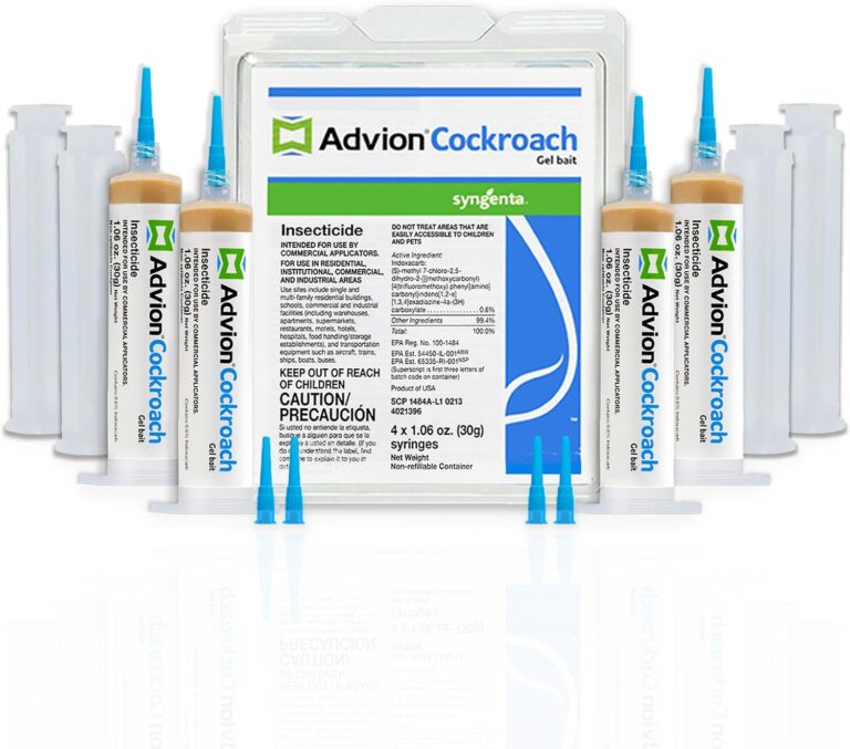 Advion Cockroach Gel Bait, 4 Tubes x 30-Grams, 4 Plunger and: Why It’s Trending in Garden & Outdoor (Gardening)