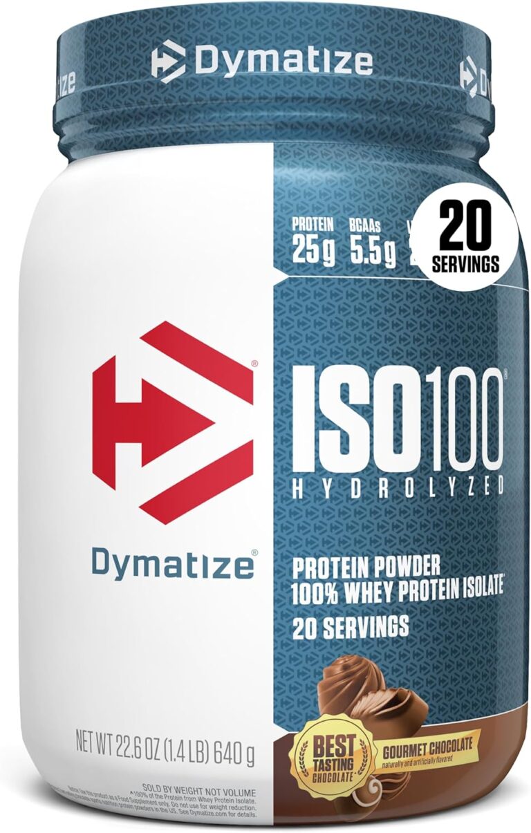 Dymatize ISO100 Whey Protein Powder Isolate, Gourmet Chocola: Why It’s Trending in Health & Wellness (Vitamins & Supplements)