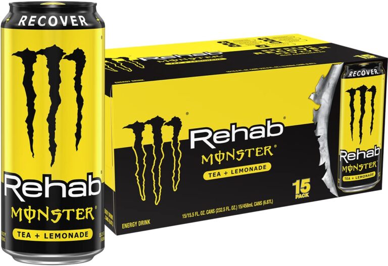 Monster Rehab Tea + Lemonade + Energy, Energy Drink 15.5 Oun: Why It’s Trending in Clean Living (Household Cleaning)