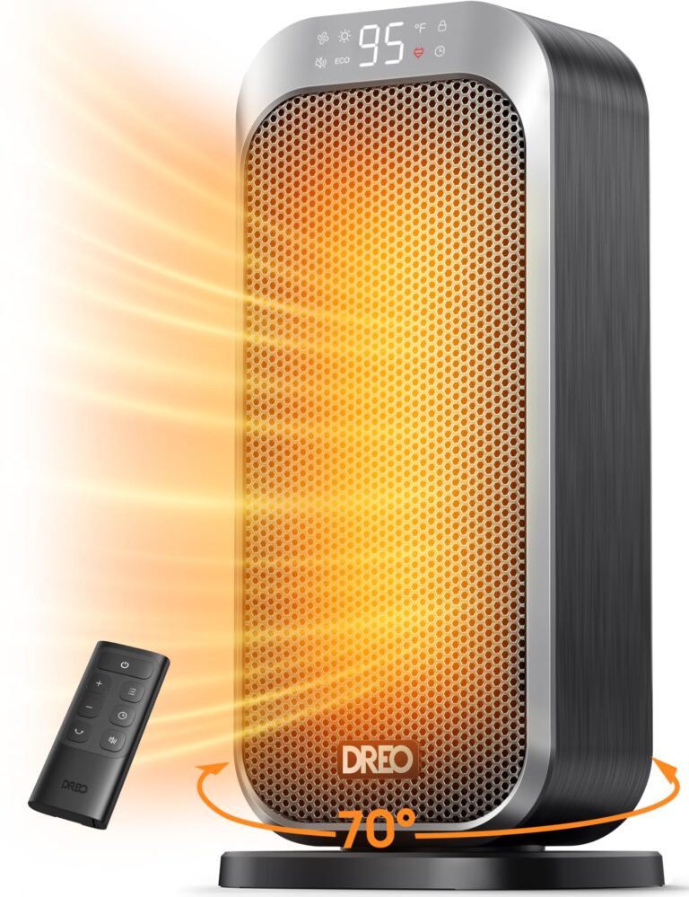 DREO Quiet Space Heater, 1500W Portable Heaters for Indoor U: Why It’s Trending in Clean Living (Laundry)