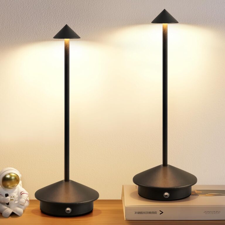 NEWSEE Modern Cordless Table Lamp Set of 2, Portable LED Des: Why It’s Trending in Home Decor