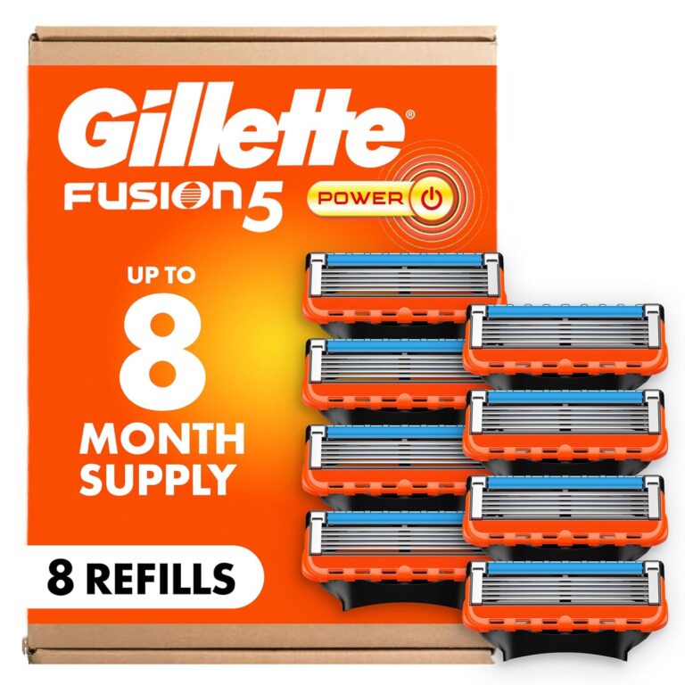 Gillette Fusion5 Power Razor Blade Refills for Men, 8 Count,: Why It’s Trending in Beauty & Skincare