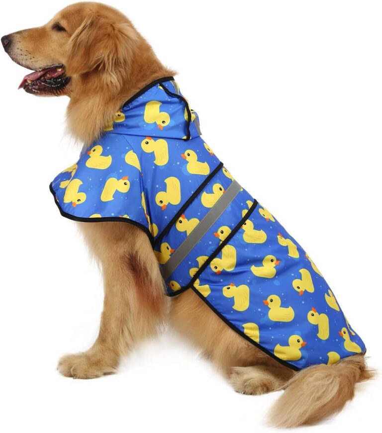 HDE Dog Raincoat Jacket Reflective Adjustable Hooded Pet Pon: Why It’s Trending in Pet Finds