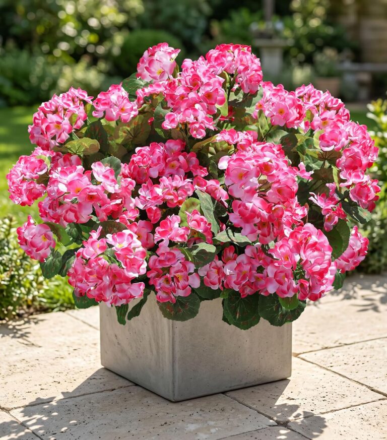 Artificial Geranium Fake Flowers for Outdoors Decoration, 6 : Why It’s Trending in Home Decor