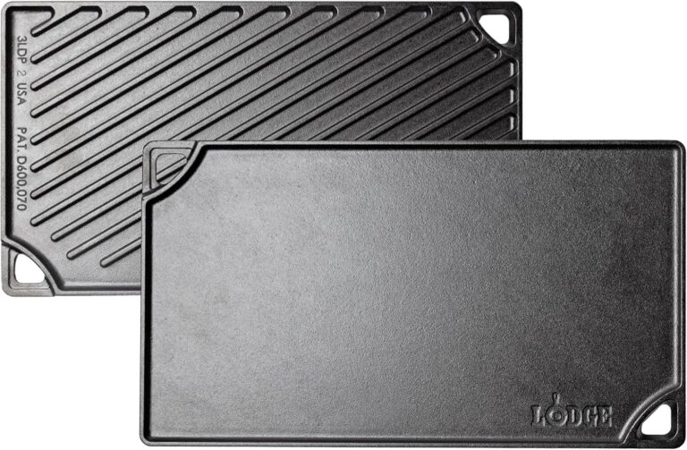 Lodge Reversible Cast Iron Grill/Griddle Pan 16.75 x 9.5 – P: Why It’s Trending in Kitchen Essentials