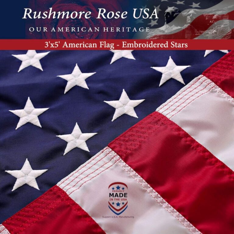 American Flag Made in USA | American Flags for Outside 3X5 |: Why It’s Trending in Garden & Outdoor