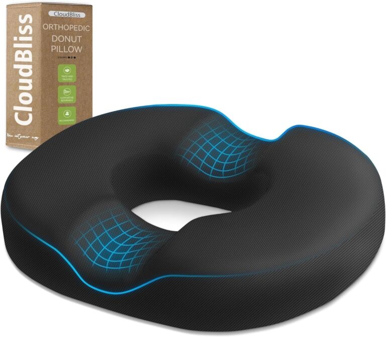 Donut Pillow Seat Cushion Chair Pad for Tailbone Pain Relief: Why It’s Trending in Kitchen Essentials