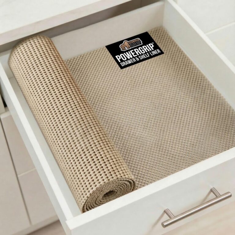 GORILLA GRIP powerGRIP Drawer Shelf and Cabinet Liner, Thick: Why It’s Trending in Clean Living
