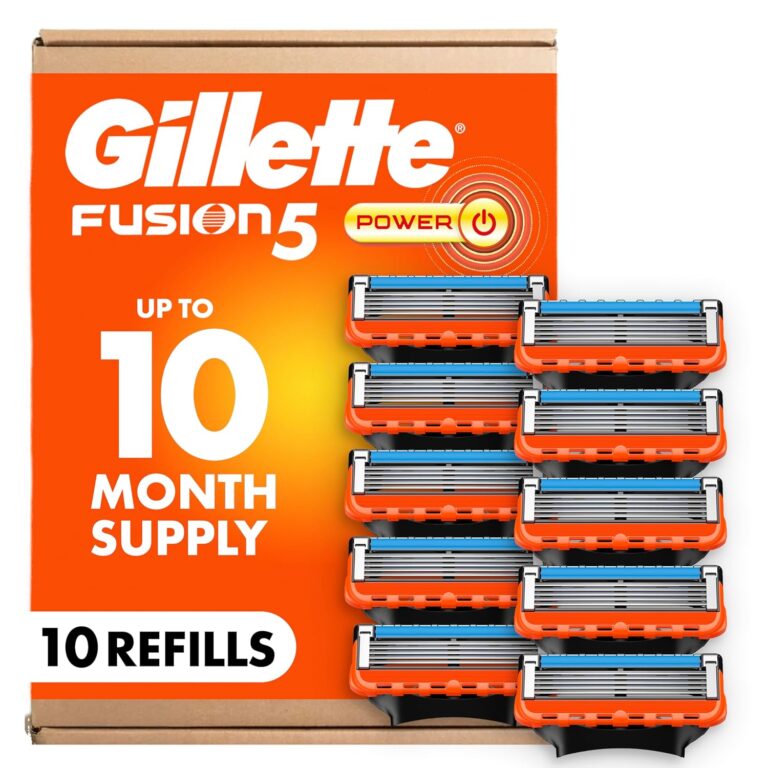 Gillette Fusion5 Power 5-Blade Razor Blade Refills for Men w: Why It’s Trending in Beauty & Skincare